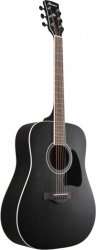 Ibanez AW84-WK Weathered Black Open Pore