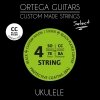 Ortega UKP-TE Crystal Nylon Pro Struny ukulele 26/28