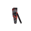 D'Addario 25PL05 Printed Leather Red Hex