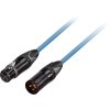 GoodDrut XLRm-XLRf 3m miętowy kabel mikrofonowy
