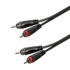 Roxtone SACC130L1 Kabel audio 2 x Wtyk RCA / 2 x Wtyk RCA 1m