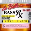 La Bella RX-N4D 45-105 nikiel  struny do basu 4 strunowego