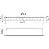 Roxtone Patch panel RACK 19 1U na 12 gniazd typu D