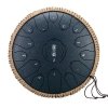Hluru-Huashu TWL15-12 NavyBlue Tongue Drum 15 notes 12