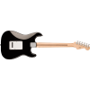 Squier Sonic Stratocaster Left-Handed Maple Fingerboard White Pickguard Black