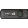 Adam Hall 8747S3USB listwa zasilająca 3 gniazdka + USB