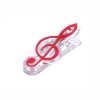 Kera-Audio CLIP CLEF czerwony Klips do papieru nut