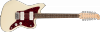Squier Paranormal Jazzmaster XII Laurel Fingerboard Tortoiseshell Pickguard Olympic White