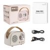 DNA RR1 bezprzewodowy głośnik Bluetooth USB MP3 AUX beżowy retro
