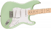 Squier FSR Factory Special Run Sonic Stratocaster Maple Fingerboard White Pickguard Surf Green