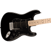 Squier Sonic Stratocaster HSS Maple Fingerboard Black Pickguard Black