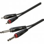 Roxtone RACC150L3 kabel audio 2x Jack - 2x RCA 3m