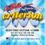 La Bella C200R Criterion struny do gitary elektrycznej 10-46