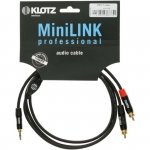 Klotz KY7-600 kabel mini jack stereo-2x RCA 6m
