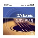 D'Addario EJ37 - Phosphor Bronze 12-String 12-54