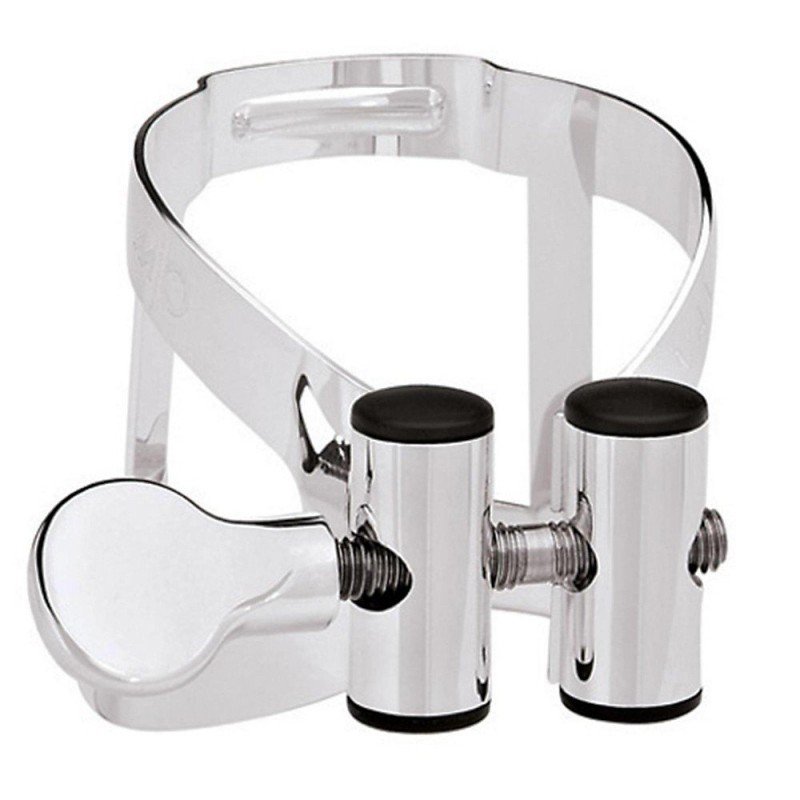 Vandoren M/O Argentée LC51SP Ligature Avec Couvre-bec Plastique Pour Clarinette Sib C2x33006350