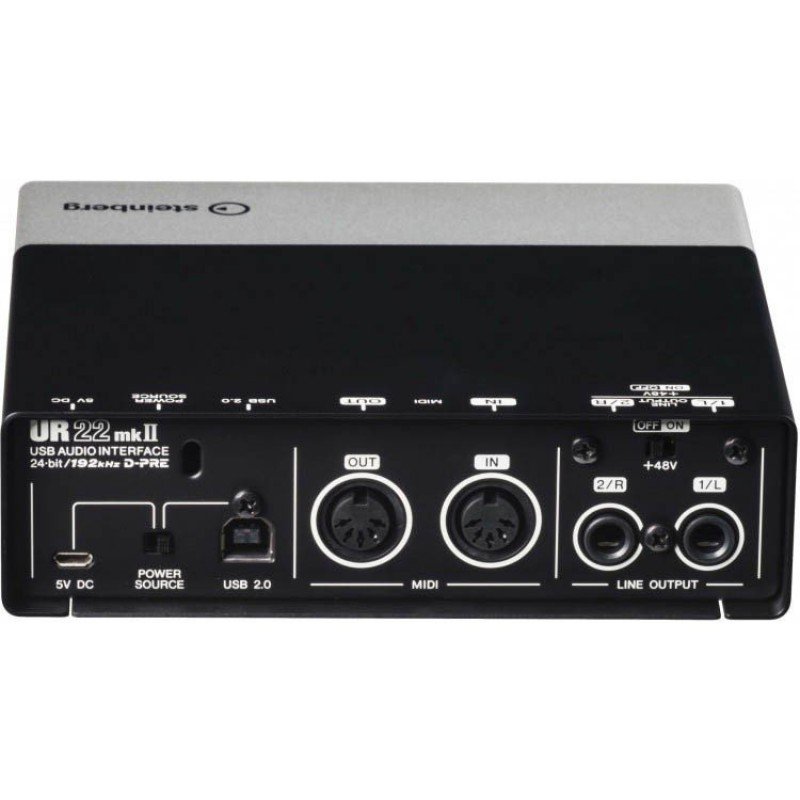 オーディオインターフェースUR22mkⅡ USB AUDIO INTERFACE STEINBERG UR22mkII オーディオインターフェイス 24bit/192kHz