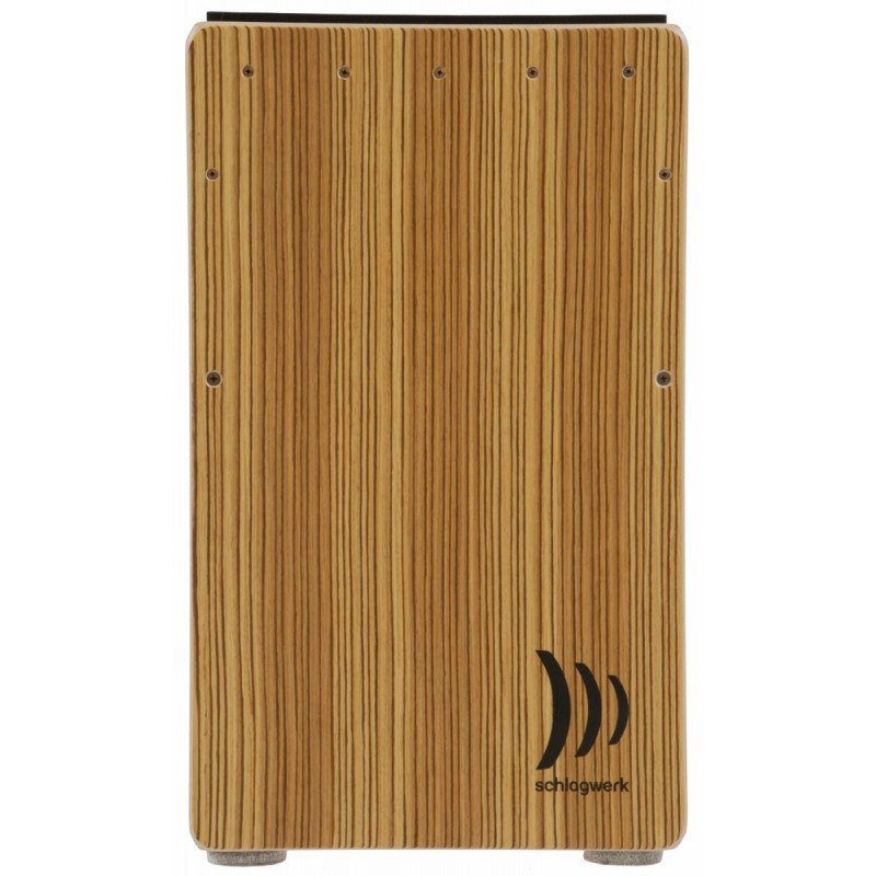 Schlagwerk Percussion CP-4011 La Peru Zebrano Cajon - Cajony