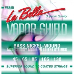 La Bella VSB5D Vapor Shield struny do basu 45-130