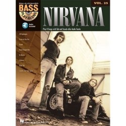 Hal Leonard Nirvana Bass Play Along