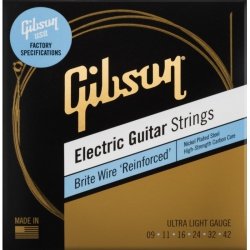 Gibson SEG-BWR9 9-42 Brite Wire Reinforced struny elektryczne