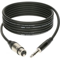 Klotz M1FS1K0300 kabel mikrofonowy XLR F - Jack 3p. 3m