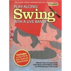 Hal Leonard Play Along Swing Clarinet