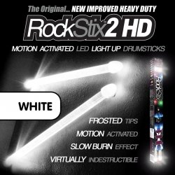 Pałki RockStix 2HD białe