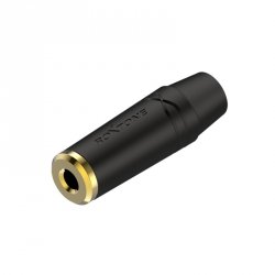 Roxtone Gniazdo mini Jack 3.5mm na kabel RMJ3FPP-65-BG