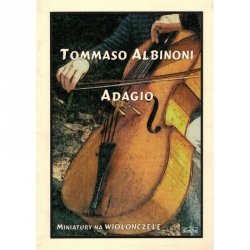 Contra Tommaso Albinoni Adagio Miniatury na wiolonczelę