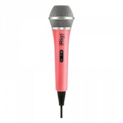 IK Multimedia IRig Voice Pink mikrofon urządzeń mobilnych