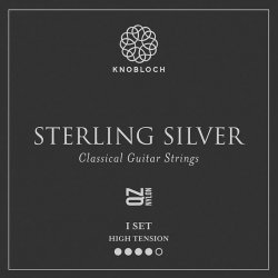 Knobloch Strings STERLING SILVER QZ Nylon 500SSQ - Struny do Gitary Klasycznej