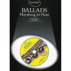 Guest Spot: Ballads Playalong For Flute + CD