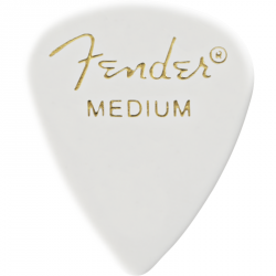 Fender Classic Celluloid White 351 Shape Medium 12 szt kostki zestaw komplet