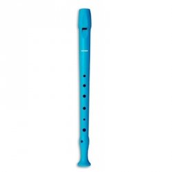 Hohner 9508 Light Blue flet prosty sopran C plastik niemiecki etui