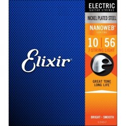 Elixir NanoWeb 10-56 struny do 7strunowej gitary