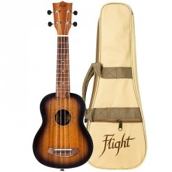 Flight NUS380 Amber ukulele sopranowe pokrowiec