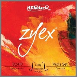 D'Addario DZ410 LH Zyex Viola struny altówka komplet