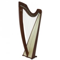 Camac ISOLDE harfa celtycka wykończenie Orzech