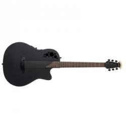 Ovation DS778TX-5 gitara elektro akustyczna D-Scale Black Textured