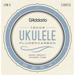 D'Addario EJ99TLG struny ukulele carbon Low G