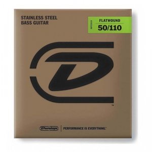 Dunlop DBFS050110 struny basowe stal flaty 50-110 skala długa