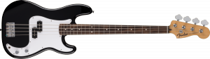 Fender Standard Precision Bass Laurel Fingerboard White Pickguard Black