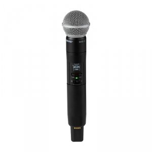 Shure SLXD2+/58=-G65 - Nadajnik do ręki z kapsułą SM58 (470-606 MHz)