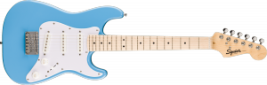 Squier Mini Stratocaster Maple Fingerboard White Pickguard California Blue