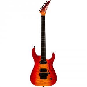 Jackson Pro Plus Series Dinky DKAQ Ebony Fingerboard Firestorm