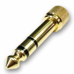 JACK wtyk nakręcany adapter TRS 