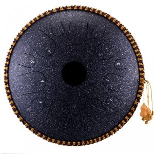 Hluru Handpan tapping drum TA14-14-GalaxyBlack 14''