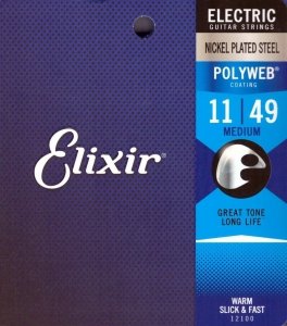 Elixir 12100 Polyweb 11-49 struny elektryczne