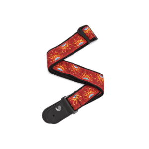 D'Addario 50E09 Woven Guitar Strap Sun